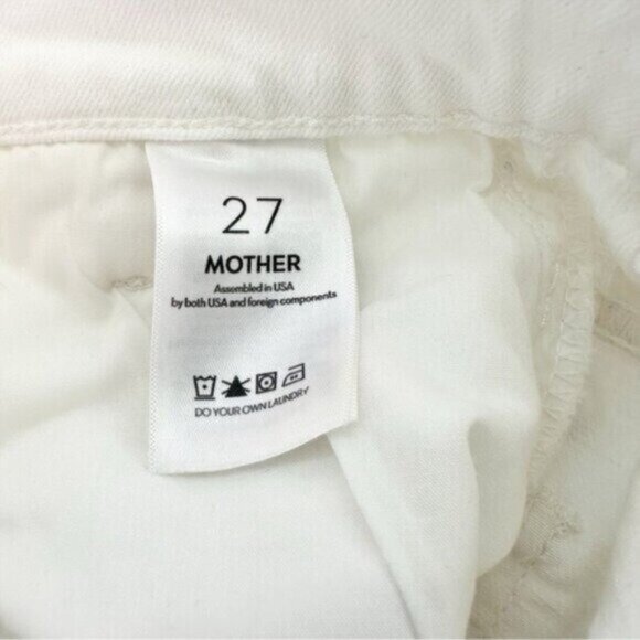 NWT Mother Superior The Stud Finder Sneak Totally Innocent Utility Jeans Size 27 - Picture 10 of 12